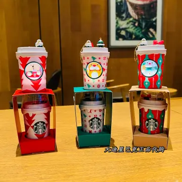 Starbucks Christmas Key Chains Ornament SET - Philippines