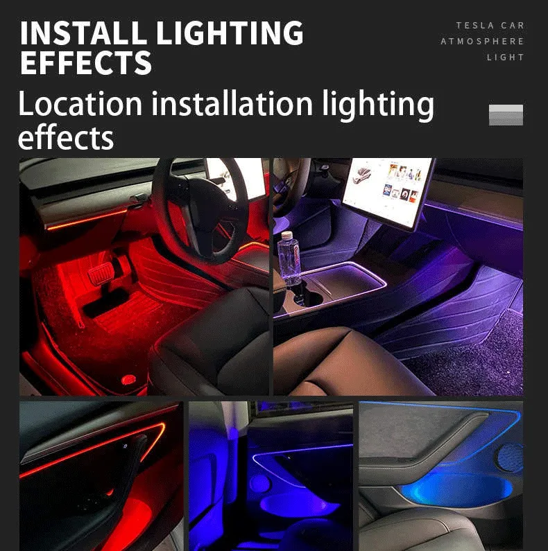 Tesla model deals 3 led strip