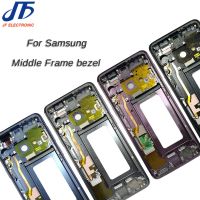 【Worth-Buy】 1ชิ้นสำหรับ Samsung Galaxy S9 S9บวก G960f G965f กรอบกลางจอ Lcd แผ่นแชสซีกรอบกลาง