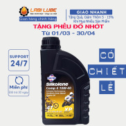 Nhớt Fuchs Silkolene Comp 4 10w40, Có Chiết Lẻ, Đổi Trả Miễn Phí