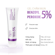 Gel chấm mụn cấp tốc Benzouyl Peroxide 5% Bora ngăn ngừa mụn viêm thumbnail