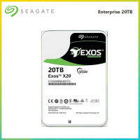 [เพื่อส่งพร้อม] Seagate Enterprise 20TB Exos X20 SATA 7200RPM 256M ST20000NM007D ฮาร์ดไดรฟ์ภายใน