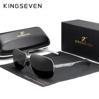 แว่นตากันแดดอลูมิเนียมของผู้ชายแบรนด์ KINGSEVEN 2022แว่นตากันแดด UV400โพลาไรซ์กระจกแว่นตากันแดดชายหญิงสำหรับผู้ชาย