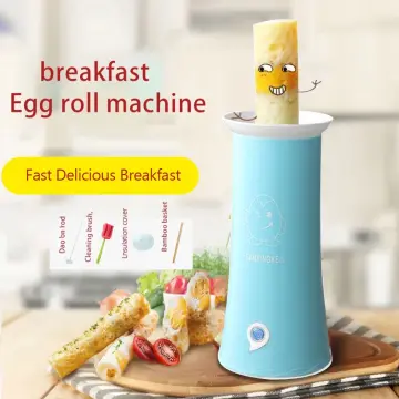 Electric Automatic Eggs Roll Maker Portable Egg Cooker Mini Household Egg  Boiler Cup Omelette Breakfast Machine Cooking Tools