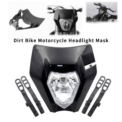 Motorcycle head light lamp Off Road Headlight Mask for KTM 125 150 250 300 350 450 500 EXC XCW EXC-F 2017 2018 Black