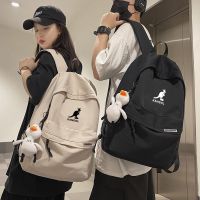 ✣ Kangaroo backpack for men and women sports junior high school and high school students school bag leisure travel computer bag outdoor