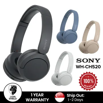 Sony WH-CH510 Premium On-Ear Wireless Headphones (Black) with 1-Year  Warranty Bundle 