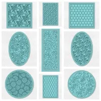 Rectangle Lattice Round Oval Square Bubbles Flowers 2022 New Craft Metal Cutting Dies DIY Scrapbooking Paper Craft Knife Moulds  Photo Albums