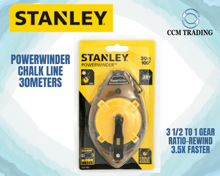 STANLEY POWERWINDER CHALK LINE 30m Lazada PH