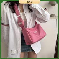 SHILU ลำลองแบบสบายๆ เบามาก จุได้มาก กระเป๋าออกซ์ฟอร์ด กระเป๋า Crossbody ถุงใต้วงแขน กระเป๋าสะพายไหล่แบบสั้น