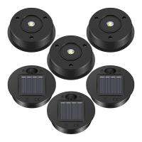 12 Pcs Solar Lights Replacement Top 7 Lumens Solar Lantern Parts LED Solar Panel Lantern Lid Lights for Outdoor Hanging
