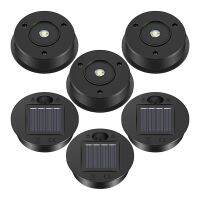 12 Pcs Solar Lights Replacement Top 7 Lumens Solar Lantern Parts LED Solar Panel Lantern Lid Lights for Outdoor Hanging