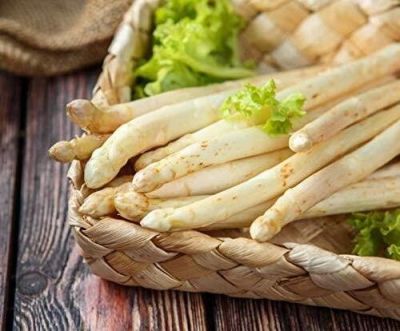 10 เมล็ดพันธุ์ หน่อไม้ฝรั่ง White Asparagus seed มีคู่มือพร้อมปลูก อัตราการงอก 80-85%