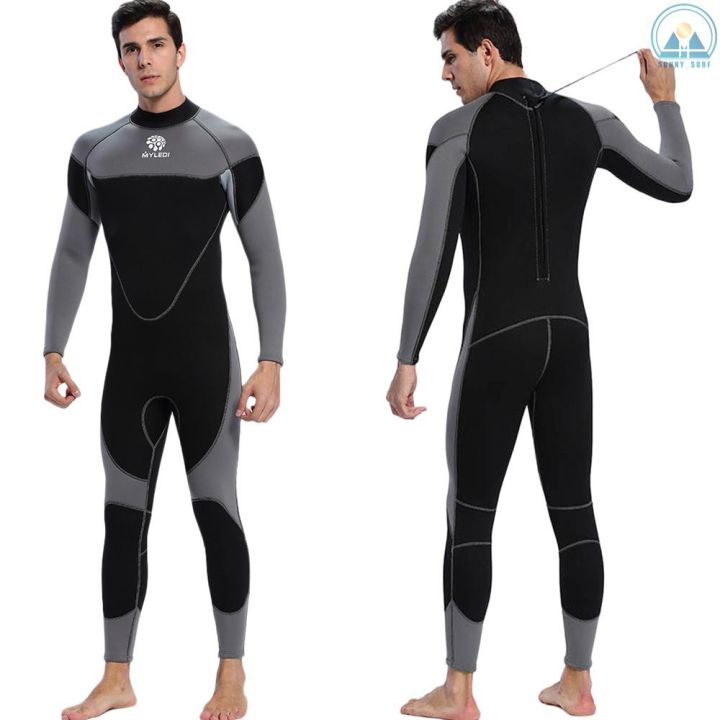 men-3mm-neoprene-wetsuit-surfing-ว่ายน้ำชุดประดาน้ำ