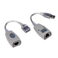 USB Extension Extender Adapter male &amp; Female Up To 150ft Using CAT5/CAT5E/6 RJ45 Lan Network Ethernet Repeater Cable Dropshiping  USB Network Adapters