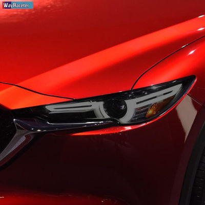 ไฟหน้ารถ FNE ฟิล์มป้องกันสติกเกอร์ทีพียูสีดำใสสำหรับ Mazda CX5 KE KF 2012-ของขวัญ2018 2019 2020อุปกรณ์เสริม