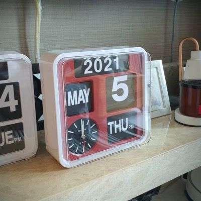 นาฬิกา Flip Clock AD-650(Red)