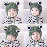 【hot sale】✆☏❧ C05 Baby Knitted Hats Frog Shape Cute Cartoon Woolen Hats