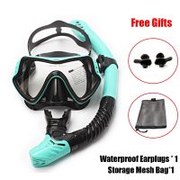 JSJM 2022 New Professional Snorkel Diving Mask and Snorkels Goggles Glasses Diving Swimming Tube Set Snorkel Mask Adult Unisex