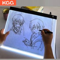 ของเล่นภาพวาดเพชรสามระดับ A3/A4/A5แผ่นกระดานวาดภาพถ่ายเอกสารแบบไฟ Led ปรับแสงได้ได้ง่าย Pelindung Mata สำหรับของเล่น