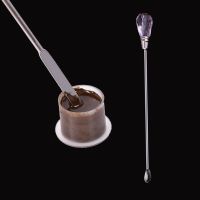 3pcs Tattoo Nail Art Stirring Mixed Tool Pigment Stirring Rod Spoon Microblading Tattoo Powder Ink Mixing Stick Stainless Steel