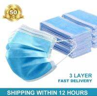 50 PCS หน้ากากอนามัย หน้ากาก หน้ากากอนามัย หน้ากากอนามัย 50pcs Facemask Protective Reusable Unobstructed Breathing White N95 Washable Facemask 3d N95 หน้ากาก n95