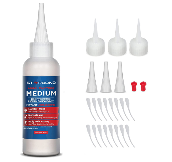 Starbond EM150 Medium, Premium CA Cyanoacrylate Adhesive Super Glue