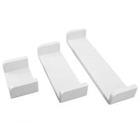 ♚ 3pcs Storage Racks White Plastic Wall Mounted Shelf Home Decoration for Bathroom Television Cabinet Wall Mounted Shelves