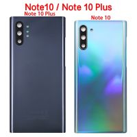 เหมาะสำหรับ Samsung Galaxy Note10 Note 10 Plus ฝาหลังแบตเตอรี่ N975F N970F หน้าจอโทรศัพท์3มิติเคสปลอกหุ้มช่องหลังเปลี่ยนเลนส์กล้องถ่ายรูป