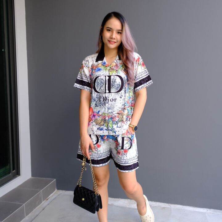 อัพเดทลายใหม่-ชุดเซ็ทเสื้อ-กางเกง-สาวอวบ-plus-size-m-l-xl-2xl-3xl-มีบริการเก็บปลายทาง