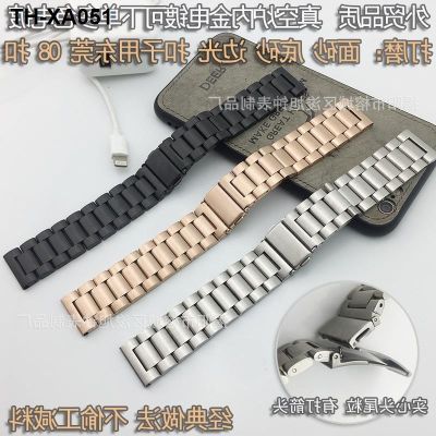 ✨ (Watch strap) Suitable for apple watch three-bead stainless steel iwatch strap smart