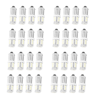 32X T11 BA9S T4W 233 BAYONET 10 SMD LED Car Wedge Interior Side Light Bulb White