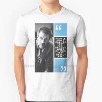 เสื้อยืดพิมพ์ลายบ้าน6XL ผ้าฝ้าย Md Dr House Hugh Laurie Greg House