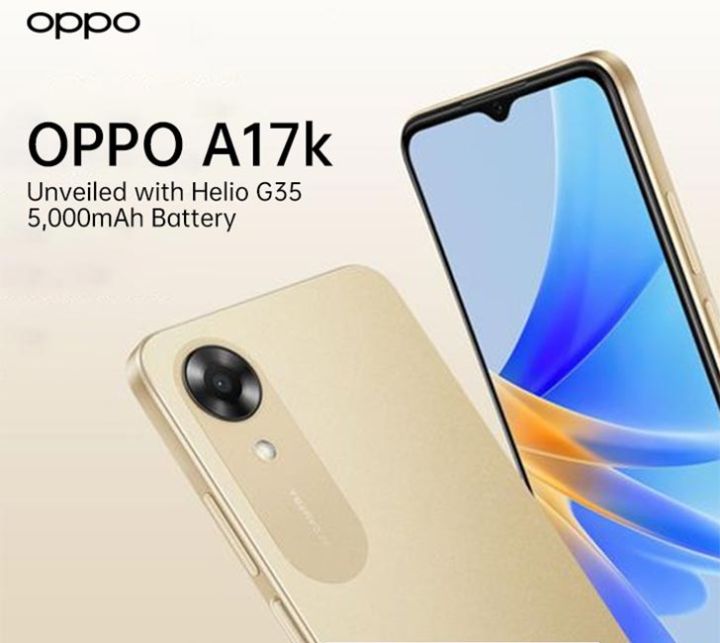 oppo-a17k-หน่วยความจำ-ram-3-gb-rom-64-gb-สมาร์ทโฟน-โทรศัพท์มือถือ-มือถือ-ออปโป้-โทรศัพท์oppo-หน้าจอ-6-56-นิ้ว-โทรศัพท์-oppo-แท้-โทรศัพท์-oppoใหม่ล่าสุด