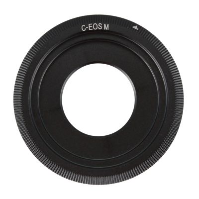 Black C-Mount Cine Movie lens For Canon EOS M M2 M3 Camera Lens Adapter Ring CCTV lens C-EOS M