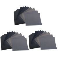 【CW】 36X Grit 1500 2000 2500 3000 5000 7000 Polishing Sanding Wet/Dry Abrasive Sandpaper Sheets