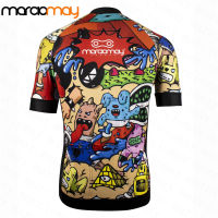 Camisa Manga Longa Masculina Funny Cartoon Freedom Machine Cycling Jersey Eco-Friendly Bike Clothing Top Road Team Bicycle Wear