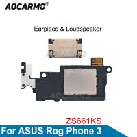 ☞✟ Aocarmo For ASUS ROG Phone 3 Top Earpiece Ear Speaker Bottom Loud Speaker Buzzer Ringer Flex Cable ZS661KS Replacement Part