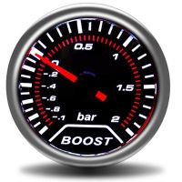 manometro turbo Boost gauge Bar 2 52mm Smoke lens Boost controller gauge -1 2 Bar Auto car gauges meter racing tacometro