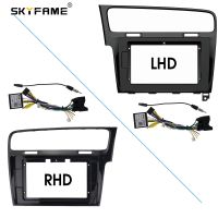 SKYFAME Car Frame Fascia Canbus Box Adapter Decoder For Volkswagen Golf 7 7th Android Radio Dash Fitting Panel Kit