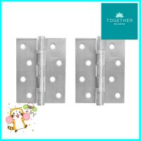 บานพับ 4 นิ้วx3 นิ้ว ISON 222413 สีสเตนเลส แพ็ก 2 ชิ้นBUTT HINGE ISON 222413 STAINLESS STEEL 4INX3IN PACK2 **สามารถออกใบกำกับภาษีได้ค่ะ**