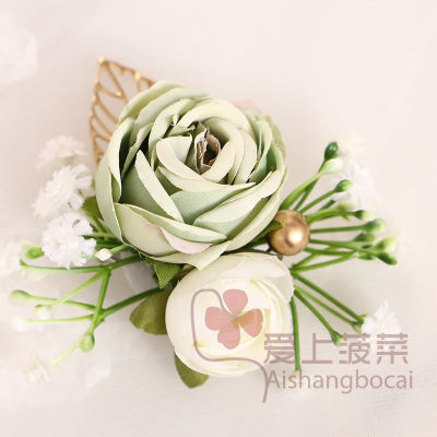 （HOT) ขายส่งชุดโมริที่สวยงาม Xiaoqing เจ้าสาวเพื่อนเจ้าสาวดอกไม้ข้อมือเด็กกลุ่มน้องสาวดอกไม้มือของขวัญแต่งงานเพื่อนเจ้าบ่าวบราเดอร์