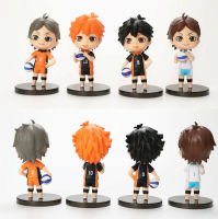 9ซม. 4ชิ้นเซ็ต Haikyuu!! Haikyuu Kenma Kozume Tobio Kageyama Shoyo Hinata Kei Tsukishima รูปการกระทำของเล่นของขวัญ