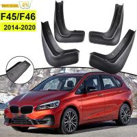 4Pcs ด้านหน้าด้านหลัง Splash Guards Mud Flaps Mudguards สำหรับ BMW 2 Series F45 F46 Gran Active Tourer 2014 2015 2016 2017 2018 2019 2020