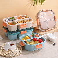 Large Capacity 34 in 1 Bento Plastic Microwavable Lunch Sealed Airtight Food Storage Container Salad with Compartments for Kids s School Office Outdoor