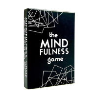 เกมไพ่ Mind Fulness เกมทักษะทางสังคมที่สอนสติสำหรับครอบครัวเกมคืนลูกแบดมินตันทนทานคุณภาพสูง