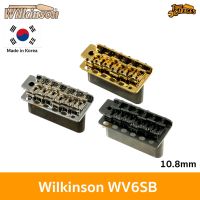 โปรโมชั่น+ Wilkinson Tremolo 6-Hole ชุดคันโยก 6 รู Steel Block (10.8mm) เกาหลีแท้ (WV6SB) ราคาถูก ชุดบล็อค ชุดบ็อกถอดน็อต ชุดบล็อกลม 1/2 นิ้ว 4 หุน ประแจชุดบล็อก ชุดบล็อกอเนกประสงค์