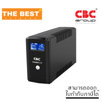 เครื่องสำรองไฟ (UPS) CBC Champ LCD 1000VA/600W (1U1000i-600-CP-IV) ประกันศูนย์ 2ปี