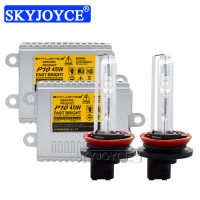 SKYJOYCE AC Ballast H11 H1 H3 H7 HB3 9005 HB4 9006 Car Light Bulb 6000K 4300K 8000K 45W Fast Bright HID Conversion Kit Xenon