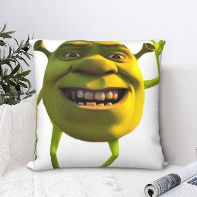 【hot】☫▲♧ Shrek Wazowski Pillowcase Cushion Cover Polyester Bed 45x45cm